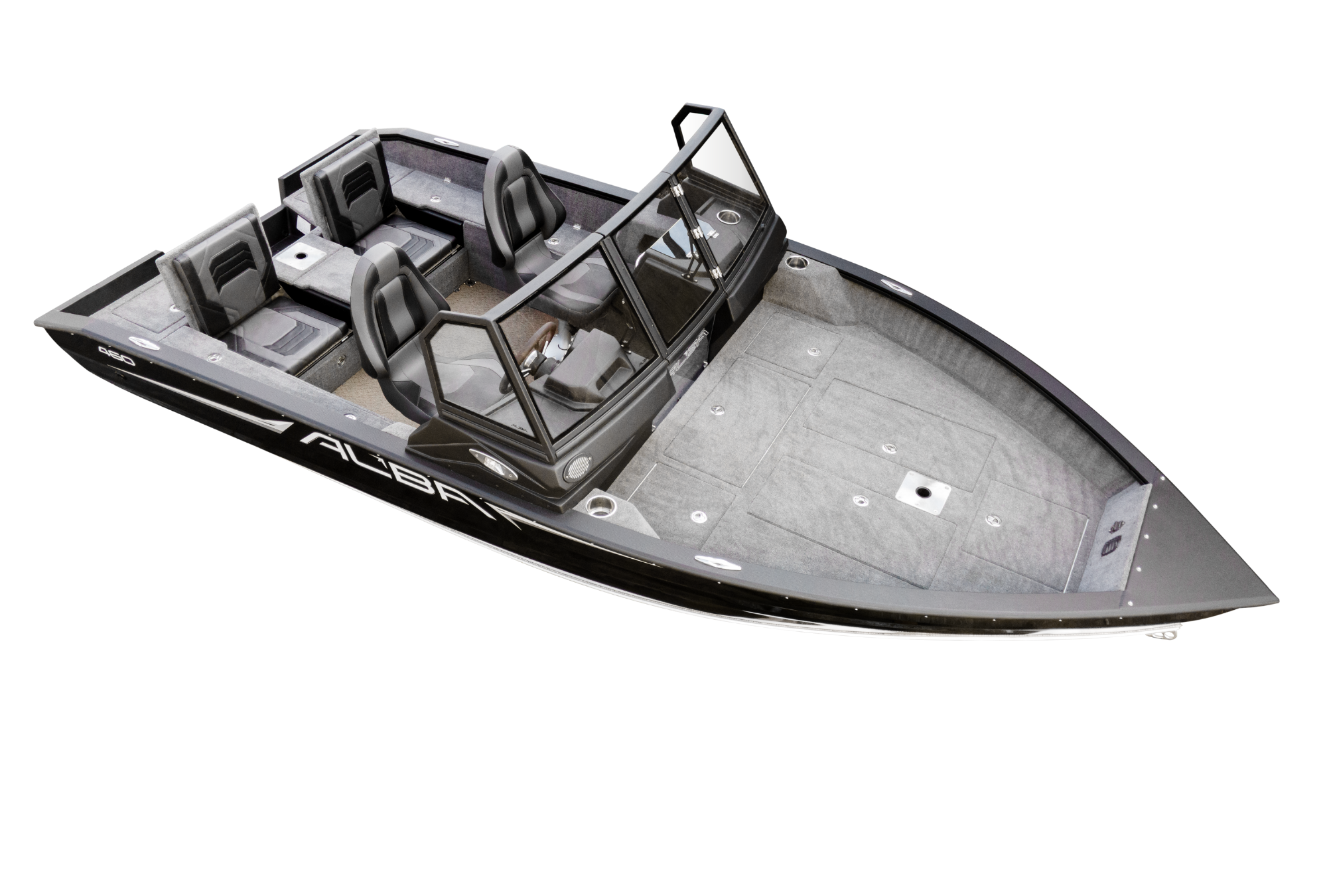 ALBA 460 DC - Aluminium Angelboot