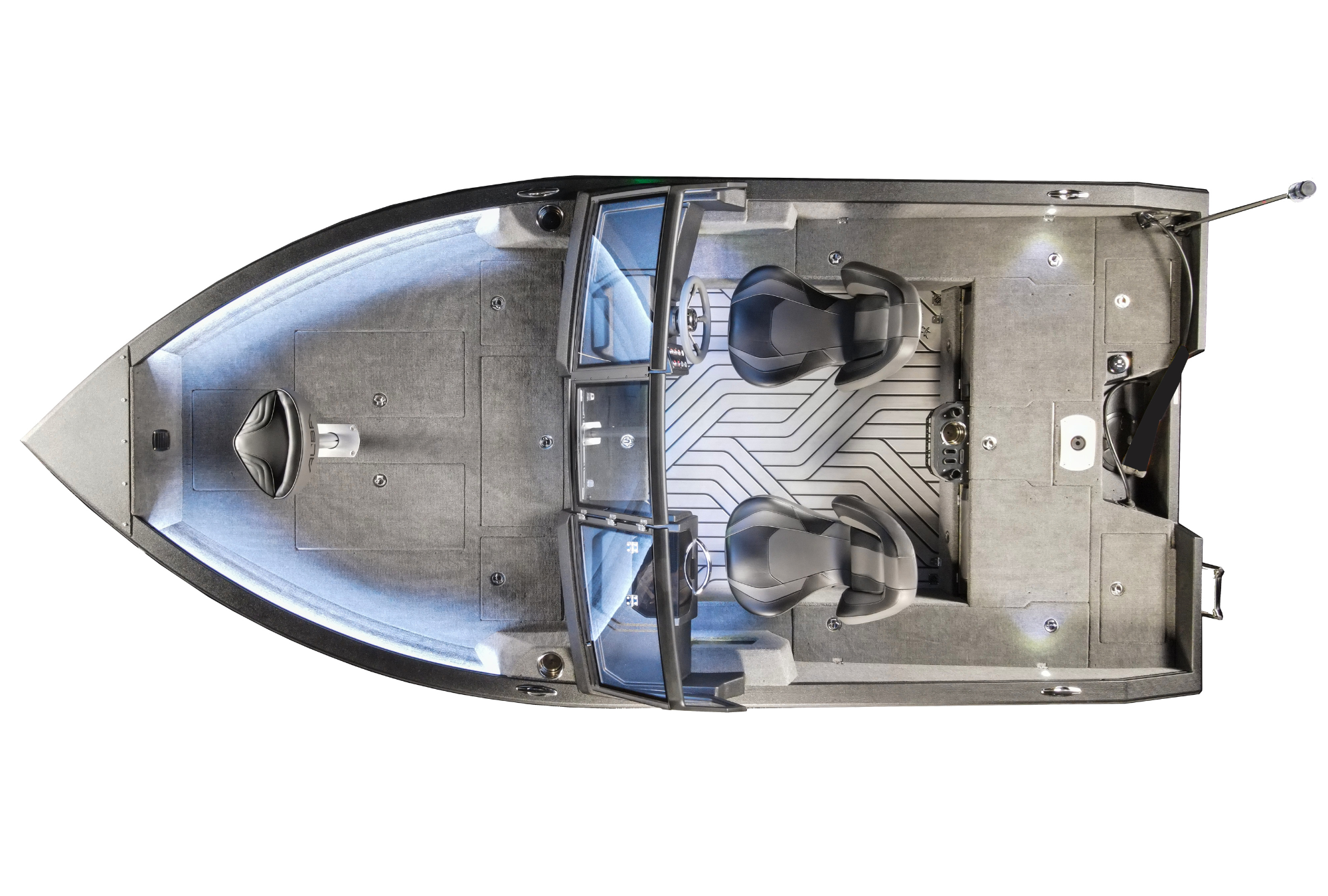 ALBA 460 DC - Aluminium Angelboot