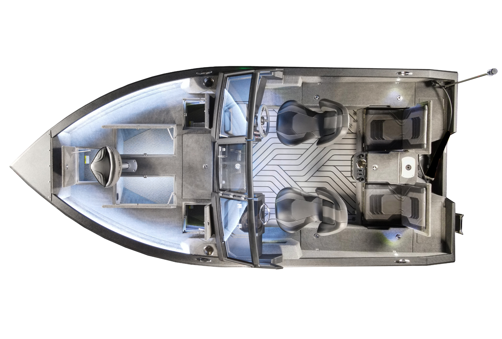 ALBA 460 DC - Aluminium Angelboot