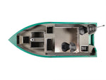 ALBA 440 Tiller - Aluminium Angelboot