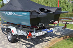 ALBA 440 Tiller - Aluminium Angelboot