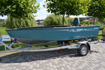 ALBA 440 Tiller - Aluminium Angelboot