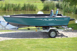 ALBA 440 Tiller - Aluminium Angelboot
