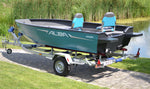 ALBA 440 Tiller - Aluminium Angelboot