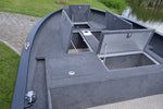ALBA 440 Tiller - Aluminium Angelboot