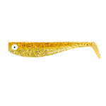 Zanderkant Gummifisch Junior "Goldglitter" 9cm