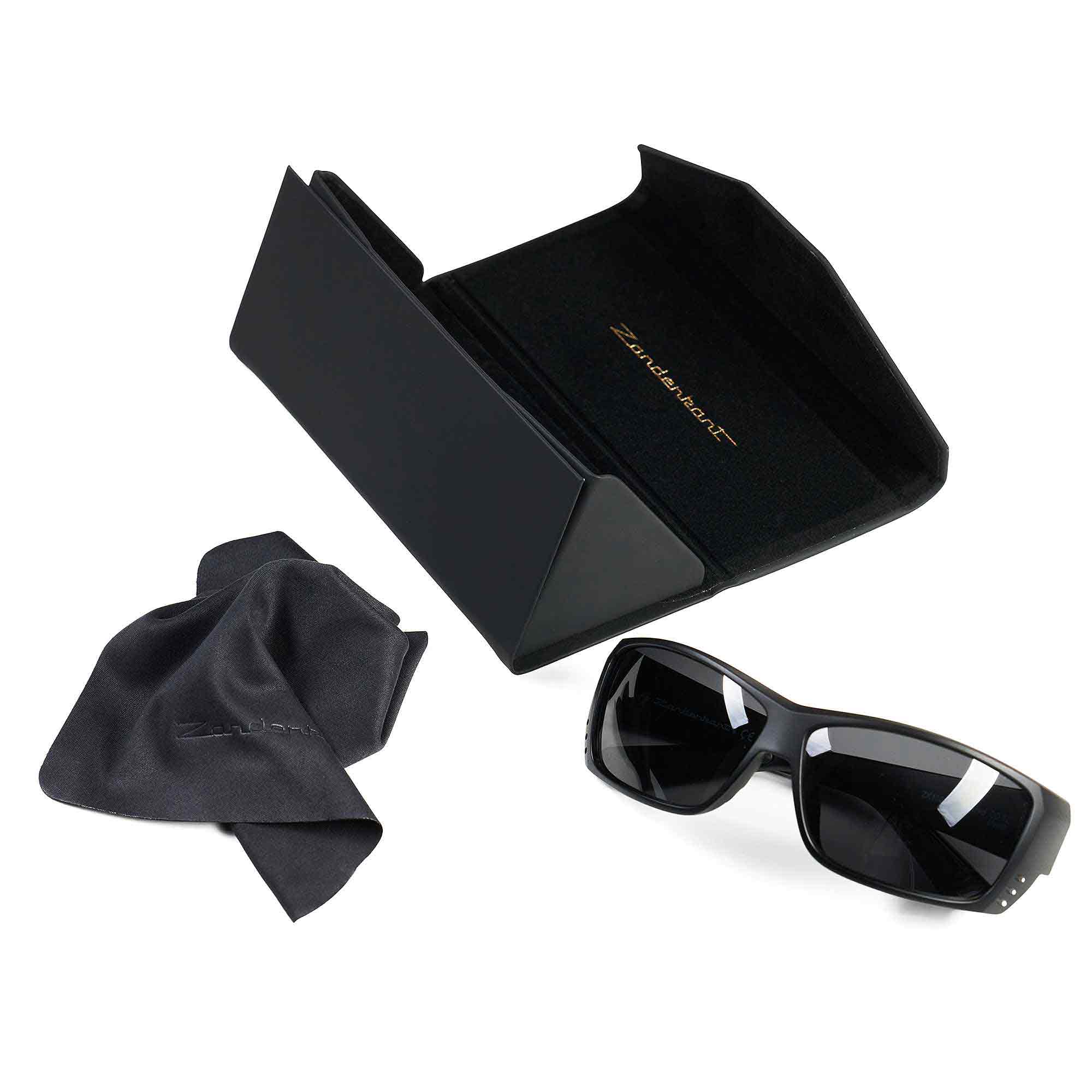 "Durchblick" – Polarisationsbrille | Blau